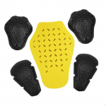 5x Motorcycle Protective Gear Body Removable Built in Protection Armor Pads Elbow