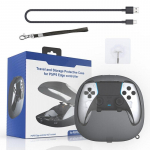Taaslaetav &uuml;mbris PS5/PS5 Edge Dual Sense Controller Hard Shell kaitsekattega hoiukasti kandekott koos laadimiskaabli paelaga 18.2*8.8*17.9cm must