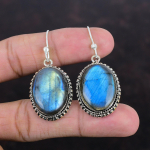 Labradoriit v&auml;&auml;riskivist k&otilde;rvar&otilde;ngas 925 Sterling h&otilde;bek&otilde;rvar&otilde;ngas Vintage Design k&otilde;rvar&otilde;ngas Naturaalne labradoriit ehted K&auml;sitsi valmistatud k&otilde;rvar&otilde;ngad kingitused naistele