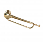 Brass Trompet Bb Flat Bugle suupilliga Orchestra muusikariista kuldne lakiga viimistlus kuld