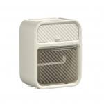 Tualettpaberi hoidik Multifunktsionaalne seinale kinnitatav veekindel, l&ouml;&ouml;givaba tugeva kandev&otilde;imega riiul valge