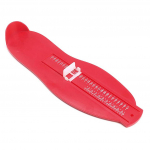 T&auml;iskasvanu Jala M&otilde;&otilde;tmise Seade Kingade Suuruse M&otilde;&otilde;tmise Joonlaud T&ouml;&ouml;riist punane