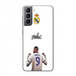 Coque Maniacase pourSamsung Galaxy S21 5g Kylian Mbappe Real Madrid 9 Hola