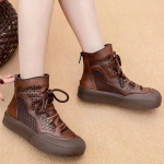 V&otilde;rgust Naiste Platvorm Pahkluusaapad Madalad &Otilde;&otilde;nes Disainerkingad Uus Br&auml;nd S&uuml;gis Retro Kingad K&otilde;ndimine Gladiaator Daamide Zapatos 35