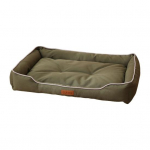 Orthopedic Dog Bed Waterproof Pet Nest Bed Non-Slip Cozy Puppy Bolster Cushion Soft Mat for Dogs under 55 Lbs S hall