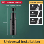 1 tk 3 kolme režiimi kraani pikendus metallisulamist peaga vees&auml;&auml;stja kodu pikendatud du&scaron;i pihustifilter h&otilde;be