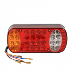Tagatuli Vastupidav 12v 24v j&auml;relhaagise veoautode haagissuvilatele autotarvikud 32 LED auto veoauto tagatuli universaalne veekindel punane