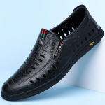 Mood 2024 Suvi Uued Disainer Aukudega Kingad Meestele Mood Vabaaja Sandaalid Mees Kerged Hingavad Lehma Nahast Mokassiinid Mees 42