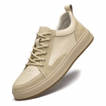 FashionOutdoor Fashion uisujalatsid Meeste ehtsast nahast n&ouml;&ouml;riga Meeste vabaajajalatsid Sobivad uisujalatsid Meeste ehtsast nahast meeste pl&auml;tud 38 valge