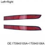 1 tk Tagumise p&otilde;rkeraua valgusreflektor Volkswagen Touan Touranile Tagumine reflektor Kokkup&otilde;rkevastane tuli Hoiatusseade V&otilde;lts G8P3