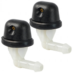 2 tk tagumise tuuleklaasi veepihustiga klaasipuhasti pesuri d&uuml;&uuml;sid Citroen Xsara Picasso Xantia C4 Picasso Saxo 6438F2 jaoks must