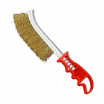 Noakujuline terasest traathari grillipuhastus roostevabast terasest traatraudhari teras vask roostetav hari terasest traathari 24x4.8cm vask