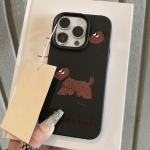 Telefoni&uuml;mbris iPhone 11 13 XR XS Max &uuml;mbrisele iPhone 12 14 15 16 Pro Max 12 Pro 15 Plus Nahast v&auml;rvitud veekindel kukkumis- ja kulumiskindel multikas iPhone 16 Pro Max valge