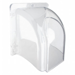 Ring uksekella kate ilmastikukindel v&auml;listingimustes l&auml;bipaistev uksekella kate Ilmastikukindel kaitsja Multifunktsionaalne kaitsev vihmakate france