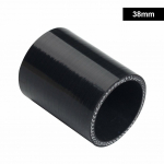 102mm/89mm/76mm/63mm/51mm/38mm 3-kihiline tugevdatud sirge silikoon&uuml;hendusvoolik 4 turbo sisselasketoru asendusosa must