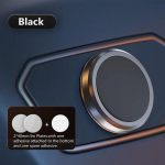 Auto Magnetiline Rooli Mobiiltelefoni Hoidik V&otilde;lli Disain P&ouml;&ouml;rlemine Automaatne Korrigeerimine Sobib K&otilde;ikidele Autodele must