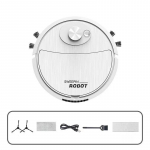 2024 UUS &Uuml;livaikne Juhtmevaba Tolmuimeja Robot 3 &uuml;hes P&uuml;hkimine Moppimine Majapidamise Puhastusrobot P&otilde;randavaip P&uuml;hkija Kodu valge