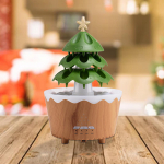 Christmas Tree Humidifier Gift 250 ml for Bedroom Living Room Home Red