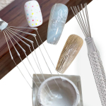 Multifunktsionaalne k&uuml;&uuml;nekunsti seitsme n&otilde;elaga traatharja t&ouml;&ouml;riist, painduv roostevaba teras k&uuml;&uuml;nte kujundamiseks