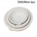 100g-5000g k&otilde;rge temperatuuriga kvartskaussi tiigel Ahju sulatusvalu Rafineerimine kullast h&otilde;bedast ehete t&ouml;&ouml;riistad 70/83/90mm