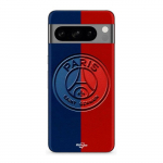 Coque - MANIACASE - Google Pixel 8a Pro - Noir - Souple - PSG logo