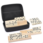 Kahekordne Kuus Domino M&auml;ng 28 Dominootikut Kaasaskantava Karbiga Reisim&auml;nguasjad Lauale Klassikalised Kivid