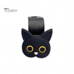 1/2/4 tk Autoistme konks Cartoon Cat kuju Tugev kandev&otilde;ime Lihtne paigaldus Rahakott kott riidepuu Hoiukonks Auto sisetarvikud 1pc must