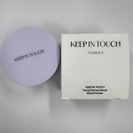 KEEP IN TOUCH Young Pairing Sebum Finish Powder 5g MINI / 10g, Vegan, Cruelty-free, Make-up, Korean Cosmetics, Kbeauty, sample 5 g