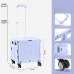 Kokkupandav ostuk&auml;ru supermarket majapidamine ronimine trepid toidupoed k&auml;ru v&auml;ljas telkimine piknikuk&auml;ru toiduk&auml;rud sinine