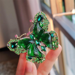 Rasket&ouml;&ouml;stuse kristallist suur liblikas pross Mood loomad putukad naiste pross keskaegne k&otilde;rgekvaliteediline mitmek&uuml;lgne mantel korsa