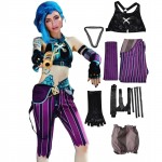 T&auml;ielik Cosplay r&otilde;ivakomplekt L sinine