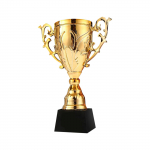 Isikup&auml;rastatud kohandatud vaigutrofee loominguline metalliv&otilde;istluse trofee Tipptasemel suur trofee autrofee graveerimine One Size kuld