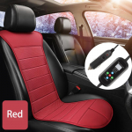 12V-24V soojendusega autoistme padja kate libisemisvastane soe talvine autoistme kate Universaalne auto istmesoojenduspadi Sisetarvikud