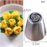 Vene tulbij&auml;&auml;tiste torude otsikud roostevabast terasest lillej&auml;&auml;tis pagaritoodete n&auml;pun&auml;iteid kondiitritoodete kott koogi koogi kaunistamiseks vormid