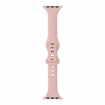 Silikoonist aas Apple Watchi rihma jaoks 45mm 44mm 40mm 41mm 49mm elastne v&ouml;&ouml; k&auml;ev&otilde;ru iWatch seeria ultra 5/4/3/SE/6/7/8 rihm 38 40 41 mm roosa