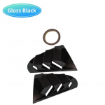 Tagumised k&uuml;ljeakna ribid katteklapid sobivad Mitsubishi Lancer EX X EVO 2008-2018 auto tarvikud