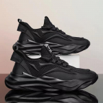 Suvised Uued Klassikud Meeste Tossud Mood Kerged Hingavad Platvorm Jooksujalatsid Tennisejalats Luksuslikud Elastsed Treeningjalatsid 39 must