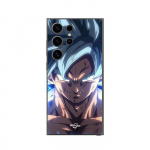 Coque Samsung Galaxy S25 Ultra Dragon Ball Z GOKU Ultra instinct face &eacute;nerv&eacute; Maniacase