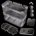 Isolatsioonikast akvaariumi haudumine akr&uuml;&uuml;l akvaariumi haudemaja akvaariumi kasvatamine kahekorruseline l&auml;bipaistev inkubaatori hoidik