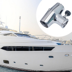 Flag Pole Socket Accessories High Performance Easy to Use Stainless Steel Boat Parts for Rvs Camping For 22 to 25mm_Rubber head bolt