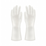 Vastupidavad veekindlad lateksist n&otilde;udepesukindad naistele &ndash; paksendatud kumm k&ouml;&ouml;ki, puhastamiseks ja pesuks L