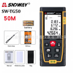 SNDWAY SW-T100/T60 Laserkaugusm&otilde;&otilde;tja, Infrapuna Elektrooniline M&otilde;&otilde;dulint