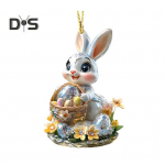 1/3 tk Lihav&otilde;ttemultika rippuvad j&auml;nkukaunistused kaelapaelaga Lihtne riputada 2D-akr&uuml;&uuml;list kaunistused tahavaatepeegli ripatsid C