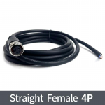 2 meetrit M12 anduri pistik veekindel kaabli pistik isane ja emane 4 5 8 12 kontaktiga PVC Integreeritud survevalu M12 pistikud 1 PCS