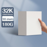Hollandi valge papp paksendatud A4/A3/8K/4K/A5/16K k&auml;sitsi valmistatud valge maalimarkeriga