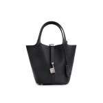 Ehtsast nahast naiste k&auml;ekottide disainiga v&auml;ike logota kandekott Esimene kiht veisenahast &otilde;lakott h&otilde;bedase tabalukuga S 22x17x22cm