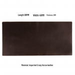 Paks Crazy Horse nahast lauapadi: Ehtne libisemiskindel hiirematt ja s&uuml;learvuti alus