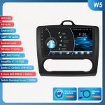 Ossuret 2din Androidi Autoraadio Ford Focus 2 2004 - 2011 Exi Auto jaoks Multimeedia Video M&auml;ngija GPS Nav Peaseade Carplay Intelligentne 4G WIFI W5 B 8Core 4G 64G AI