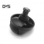 Tolmuimeja esiratta varuosade kl&otilde;psatav paigaldamine Vaikne t&ouml;&ouml; 360-kraadine p&ouml;&ouml;rlemisratas Dreame L10Pro/L10plus 1T X10 X20 X30 jaoks must