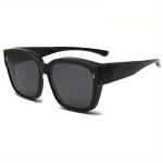 Mittepolariseeritud Kokkupandavad Moeprillid Kandmiseks Prillide Peal Vanaaegsed Kaasaskantavad &Uuml;mberm&auml;hitavad Prillid Vanaaegsed S&otilde;idu Kokkupandavad Prillid valge